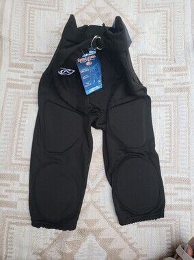 NWT Rawlings Black Integrated Football Pants - size Youth L